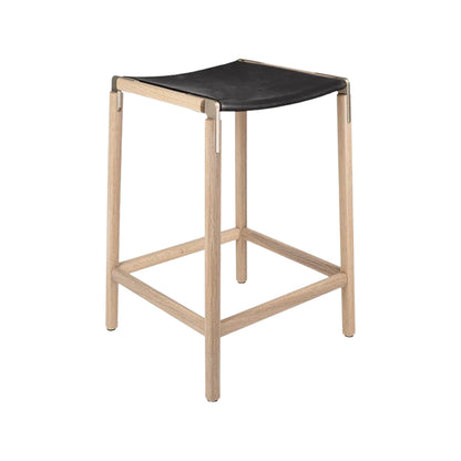Counter Stool — DeHaro — Leather Seat
