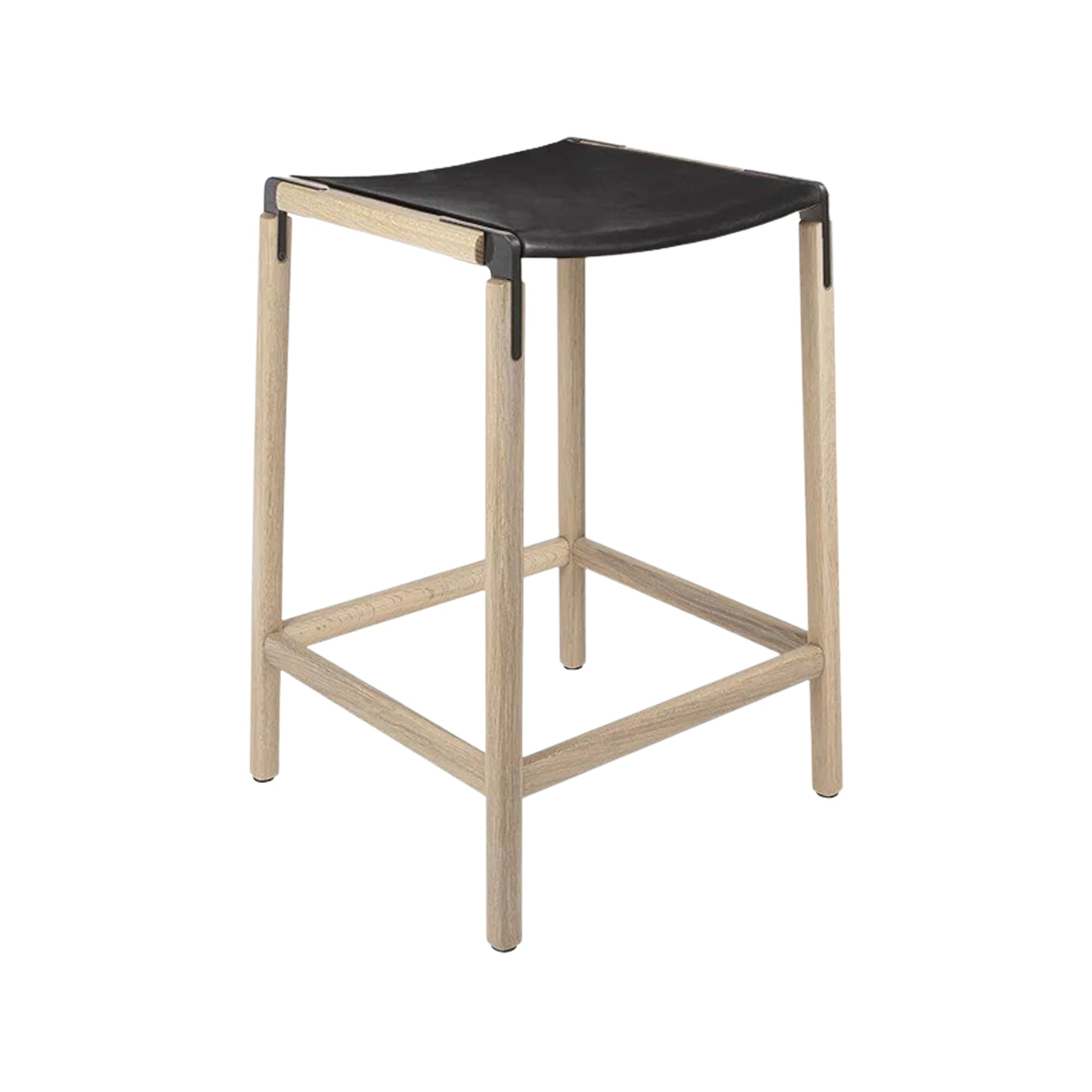 Counter Stool — DeHaro — Leather Seat