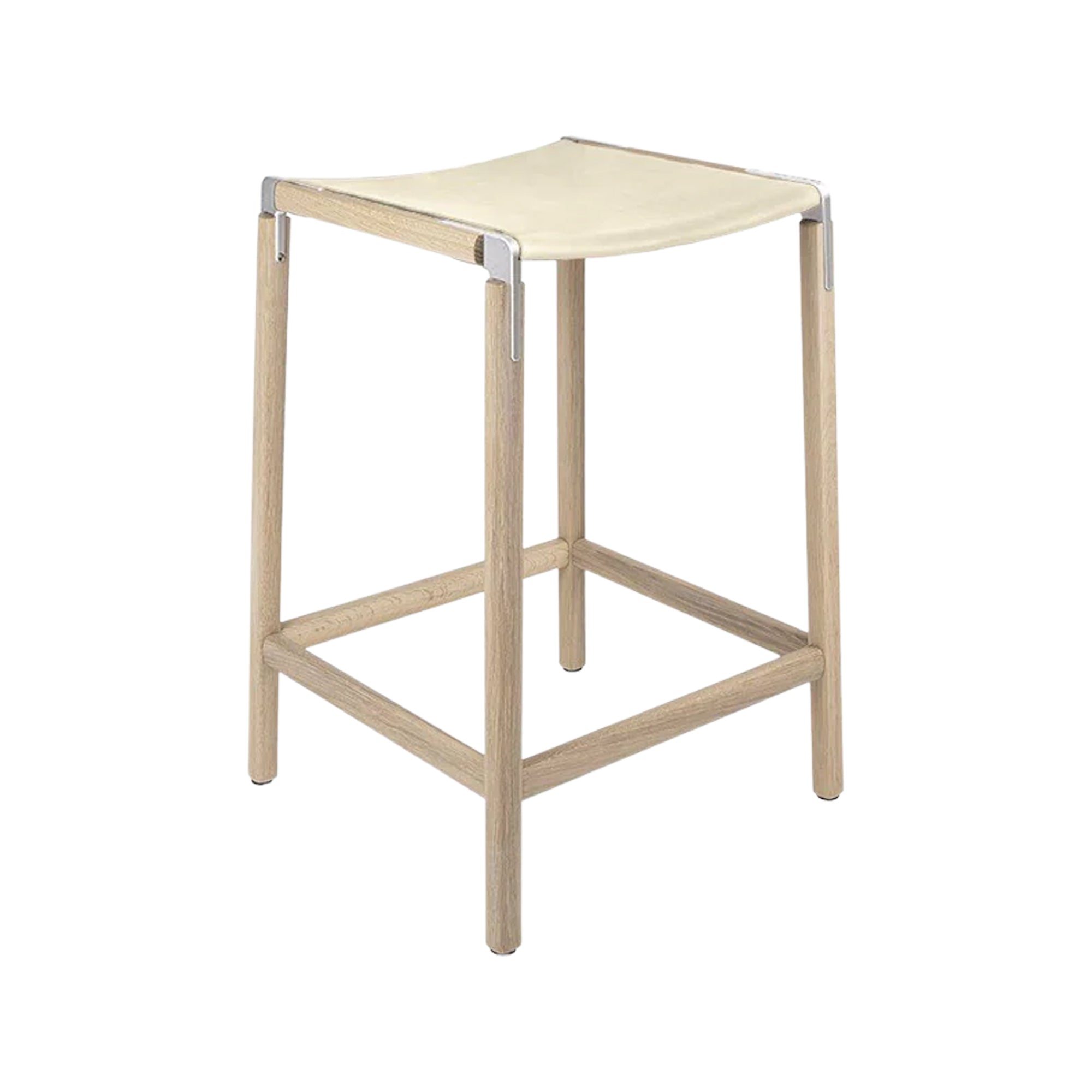 Counter Stool — DeHaro — Leather Seat