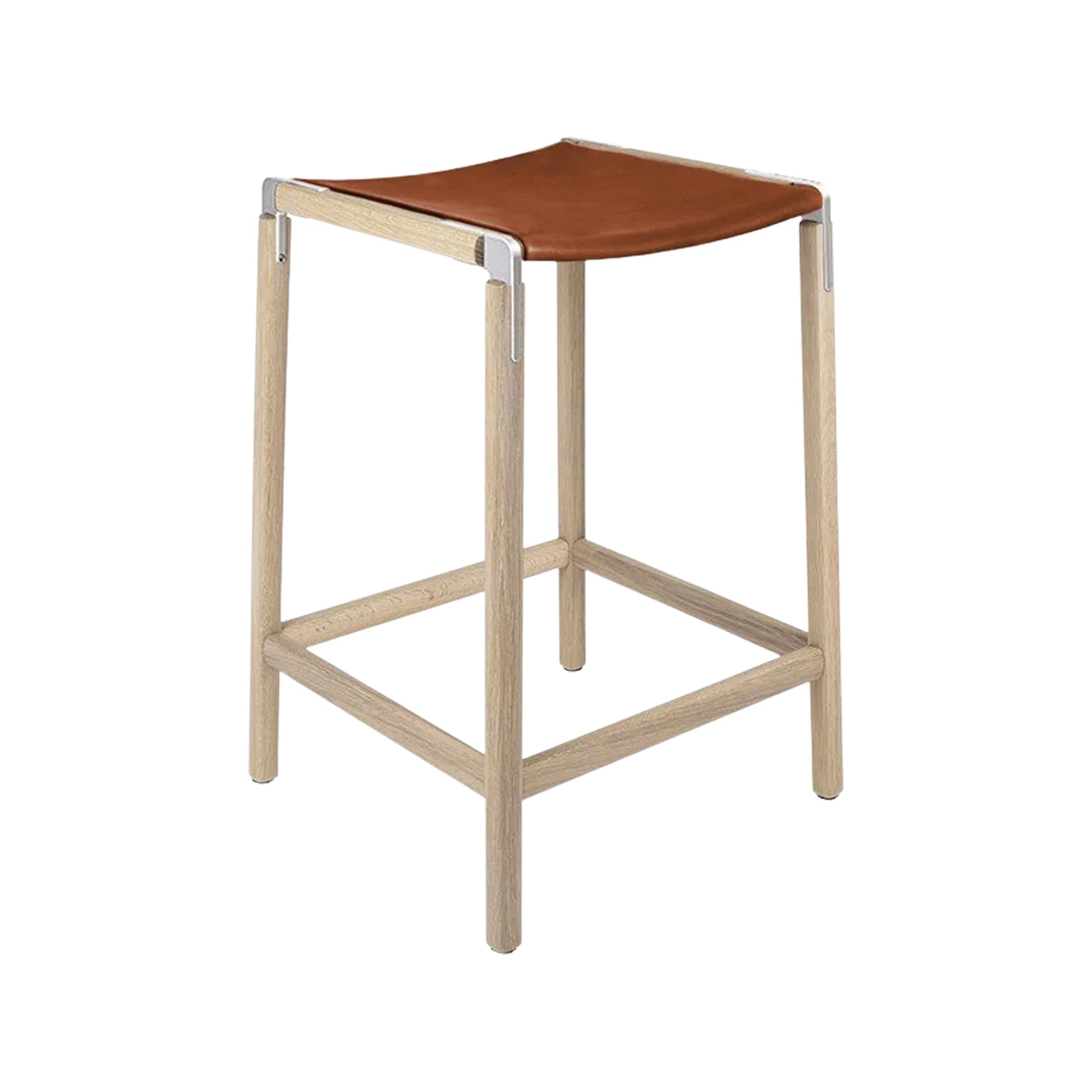 Counter Stool — DeHaro — Leather Seat