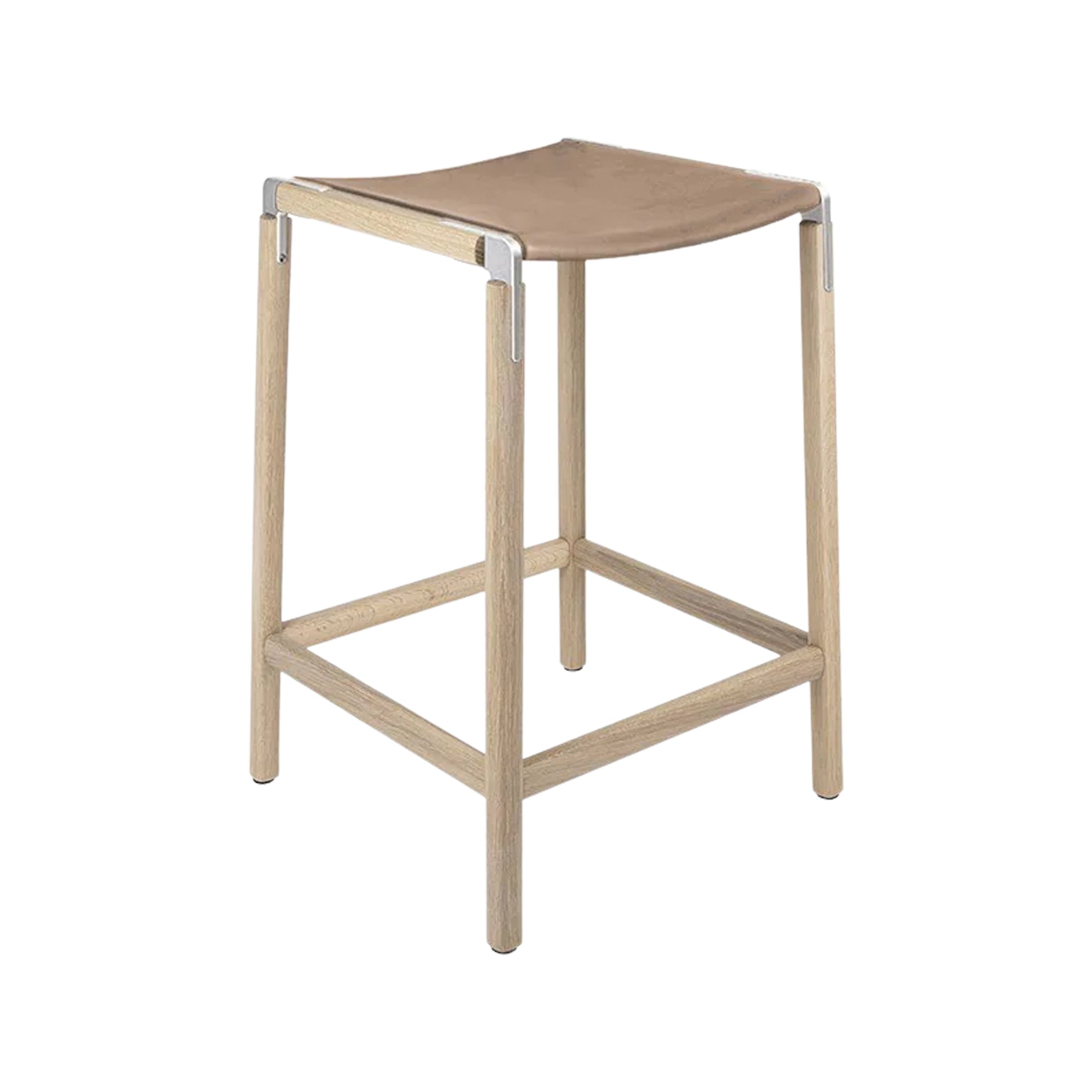 Counter Stool — DeHaro — Leather Seat