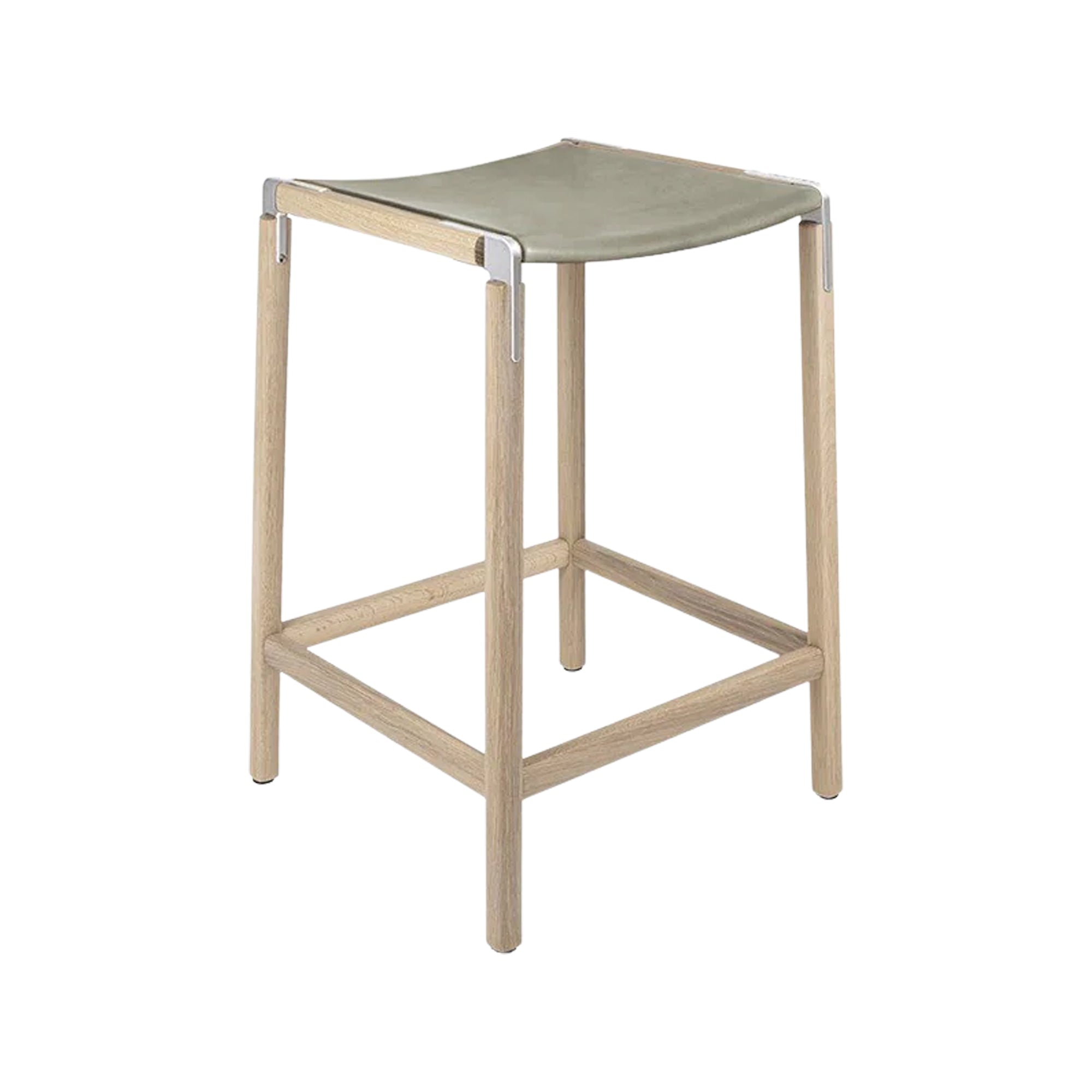 Counter Stool — DeHaro — Leather Seat