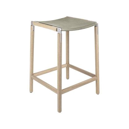 Counter Stool — DeHaro — Leather Seat
