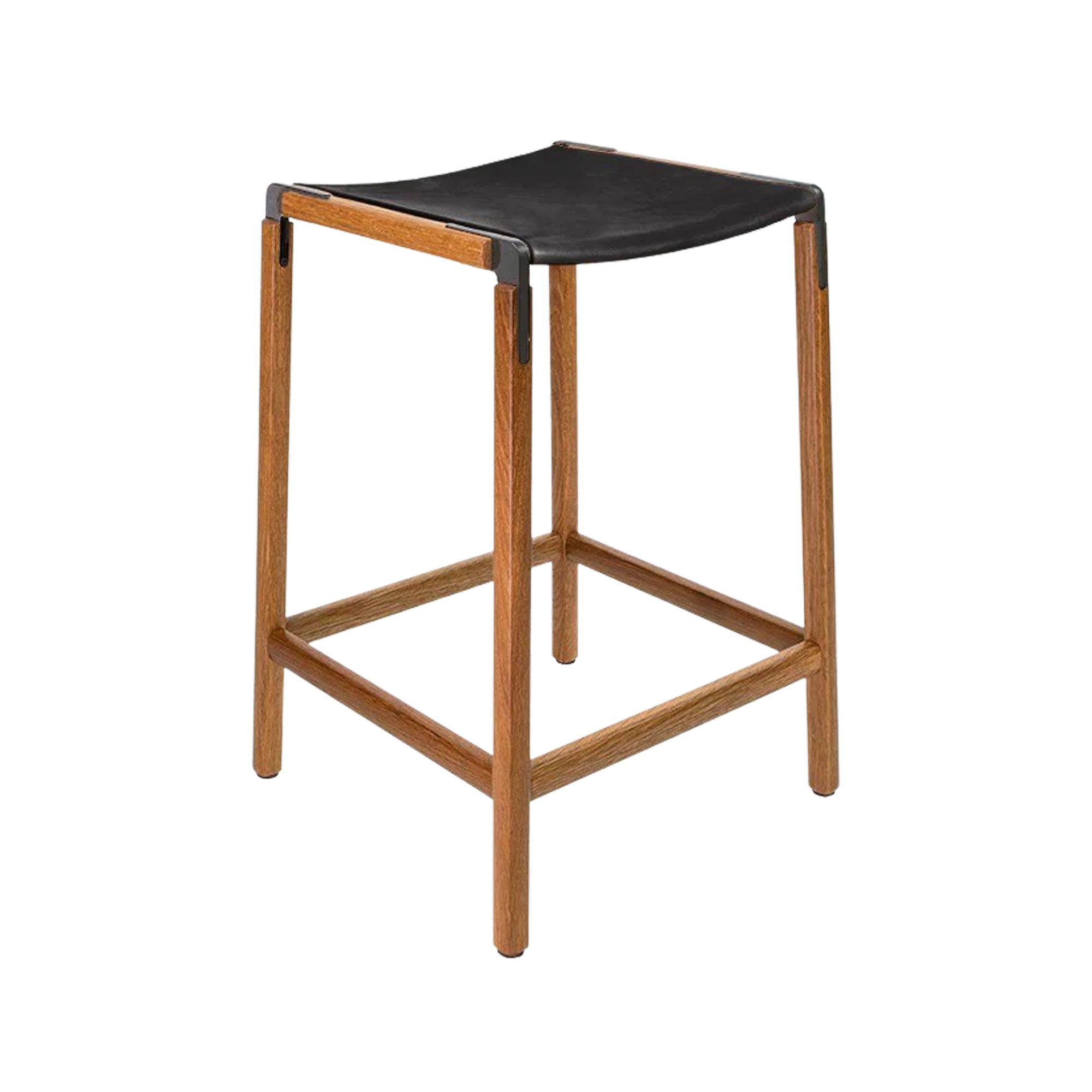 Counter Stool — DeHaro — Leather Seat