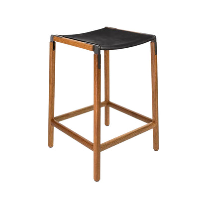 Counter Stool — DeHaro — Leather Seat