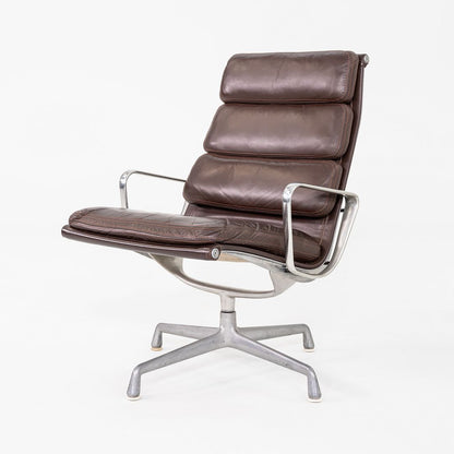 Soft Pad Lounge Chair and Ottoman, Models EA416 and EA423