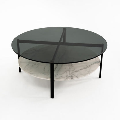 Ruta 2-Tier Round Coffee Table