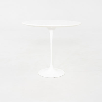Oval Tulip Pedestal Side Table