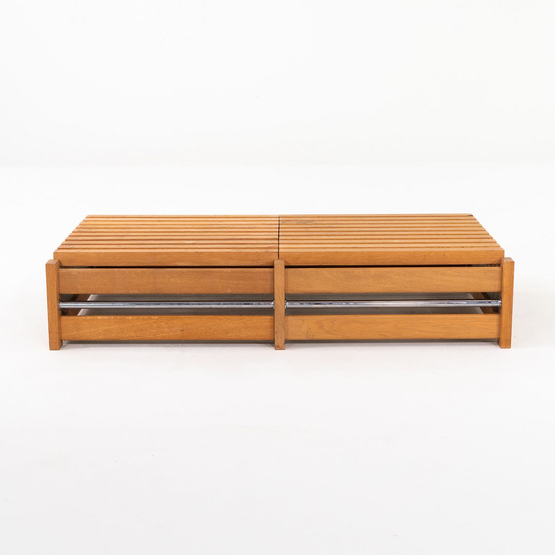 Wooden Slat Coffee Table