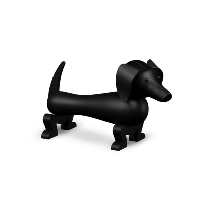 Dog — Dark Stained Oak