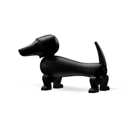 Dog — Dark Stained Oak