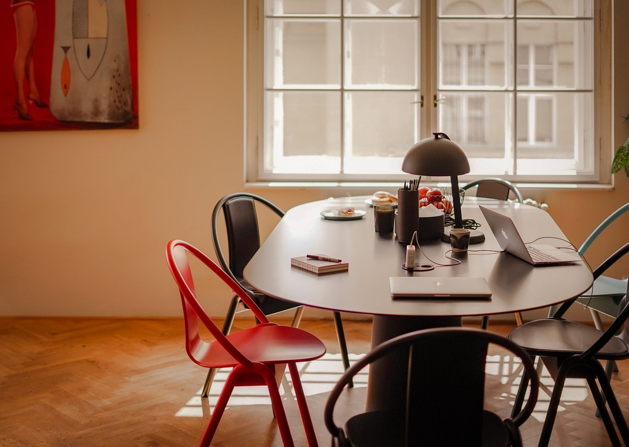 Again Dining Chair — Wood Seat