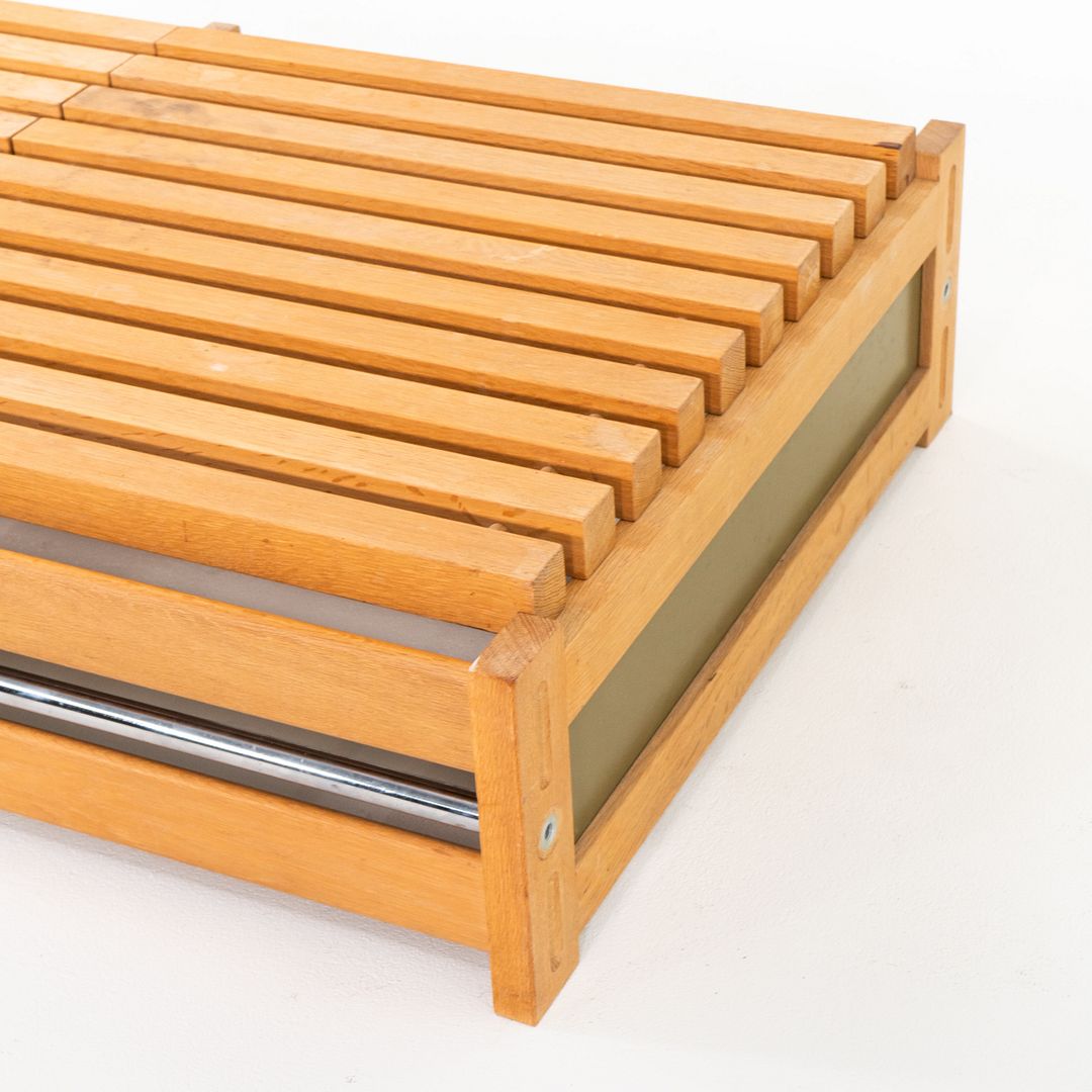 Wooden Slat Coffee Table