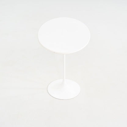 Oval Tulip Pedestal Side Table