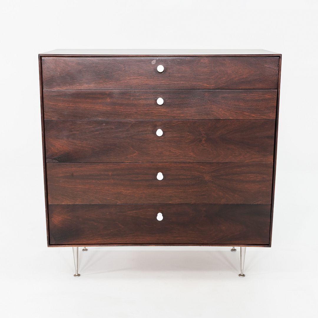 Thin Edge Rosewood 5-Drawer Dresser