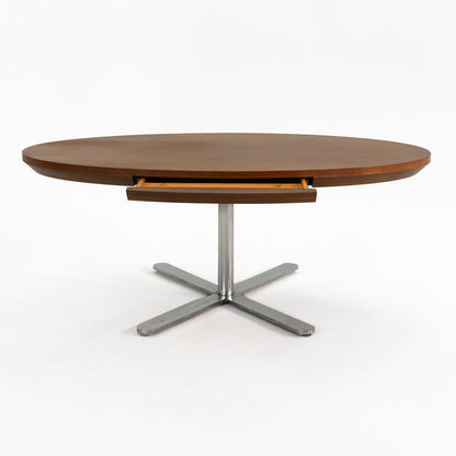 Oval Desk with Alpha Base