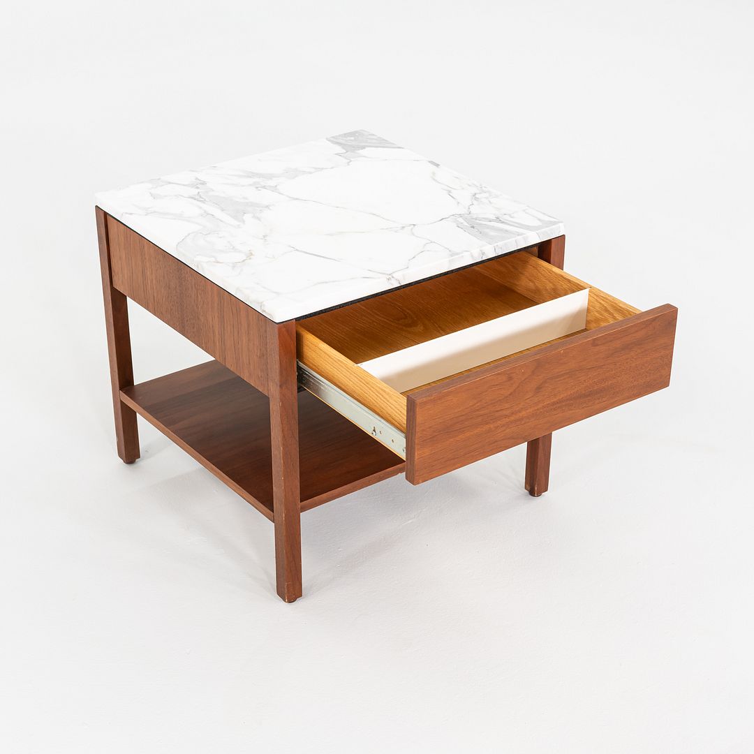 Walnut Bedside Table, Model 327 IS