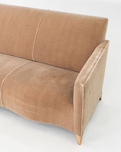 Three Seat Serpentine Sofa