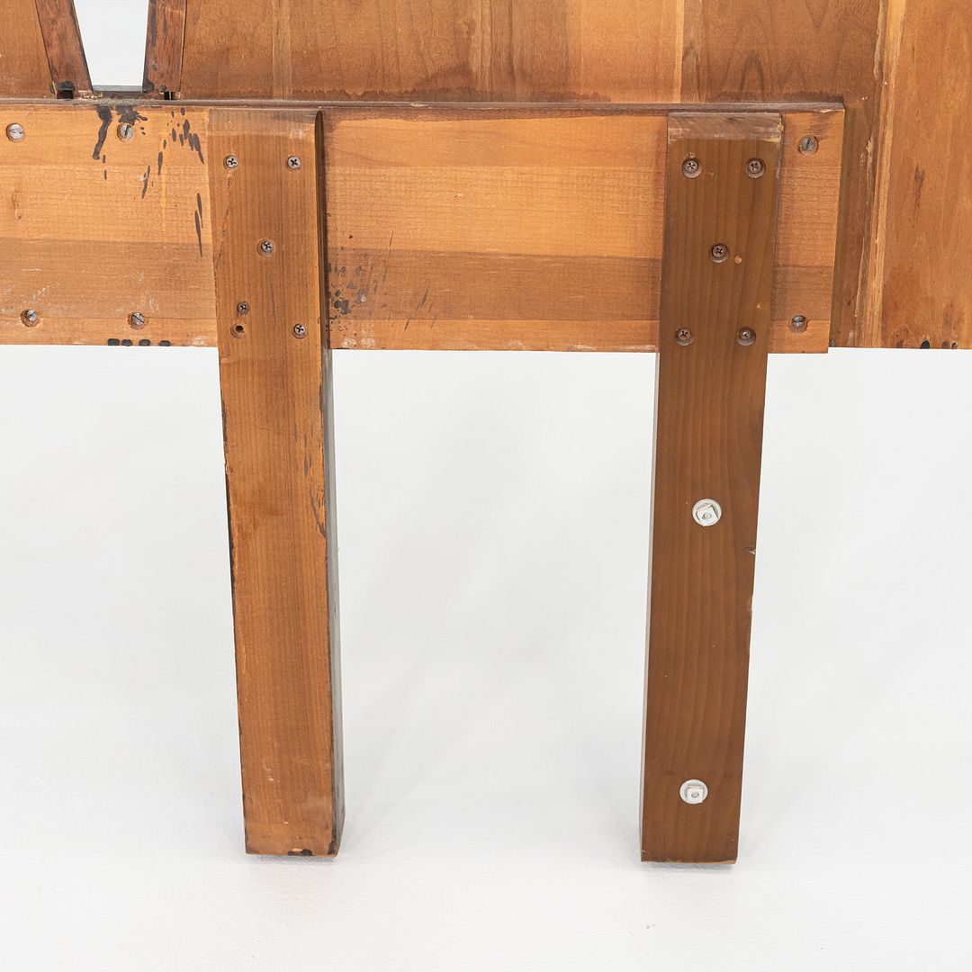 King Walnut Headboard