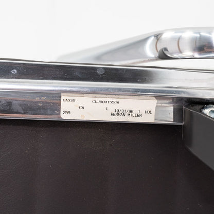 Aluminum Group Management Desk Chair, Model EA335