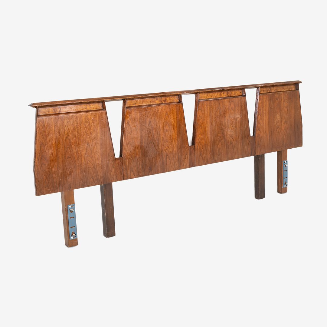 King Walnut Headboard