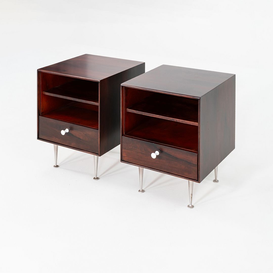 Thin Edge Rosewood Nightstands