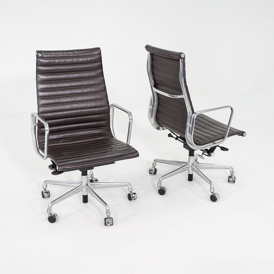 Aluminum Group Executive Desk Chair, Model EA337