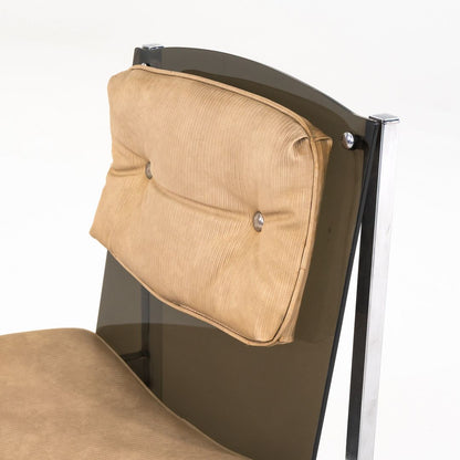 Smoked Lucite Dining Chair