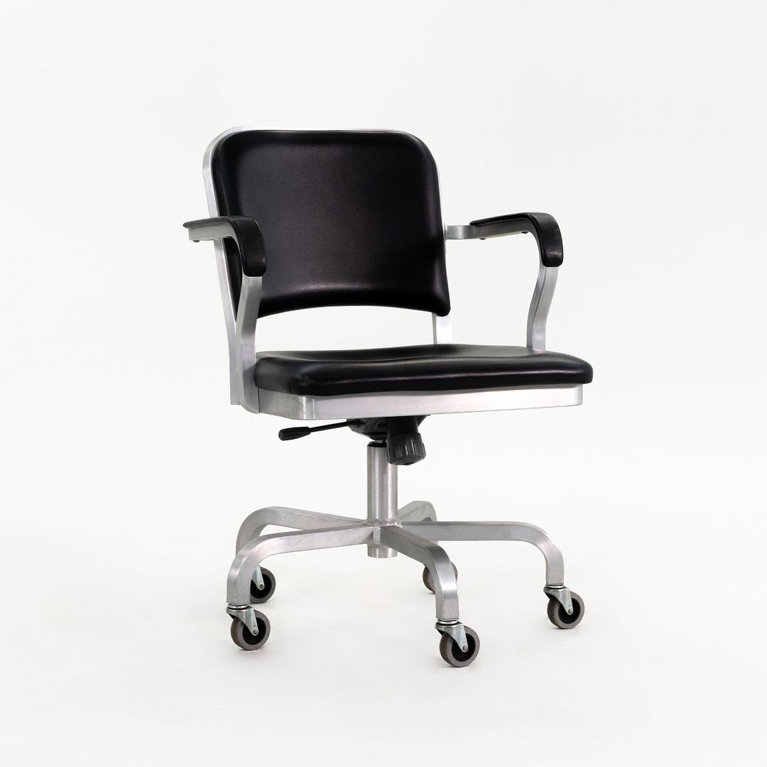 Navy Officer Swivel Task Chair