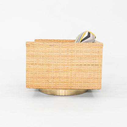 Rattan Cube Swivel Chairs