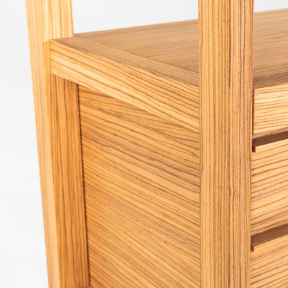 Zebrawood Bookshelf