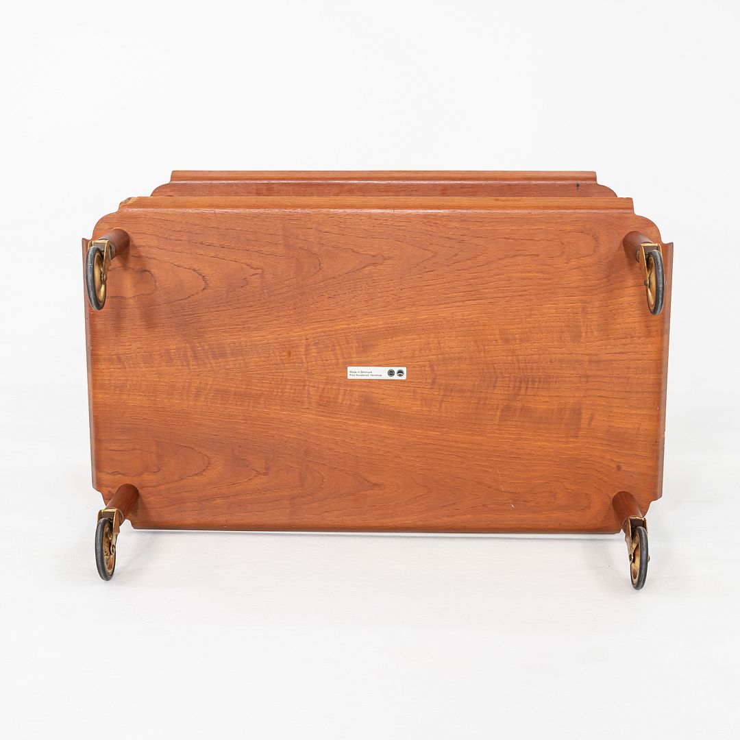 Teak Bar Cart