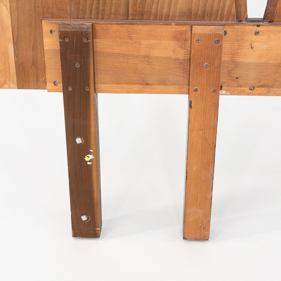 King Walnut Headboard