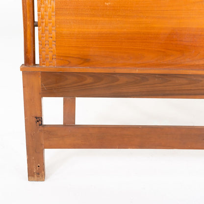 Walnut King Headboard