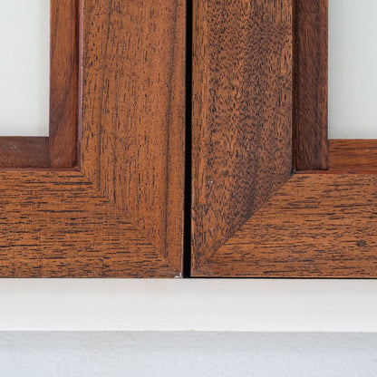 Walnut and Fiberglass Panels