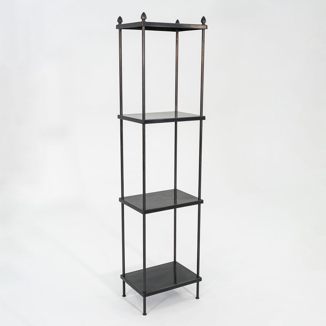Zinc-Coated Steel Etagere