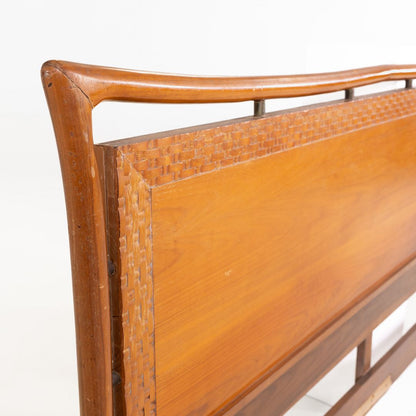 Walnut King Headboard