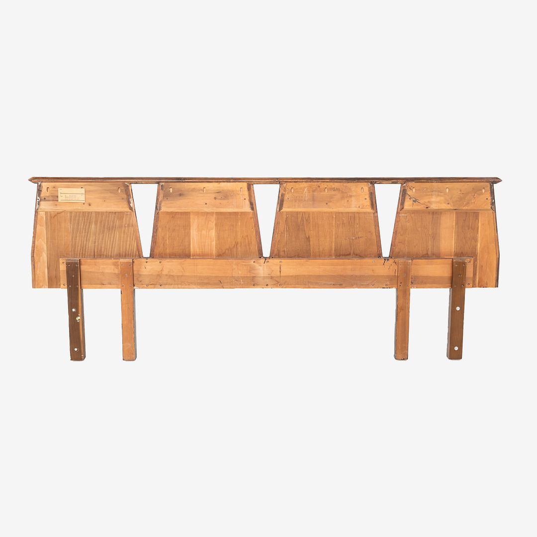 King Walnut Headboard