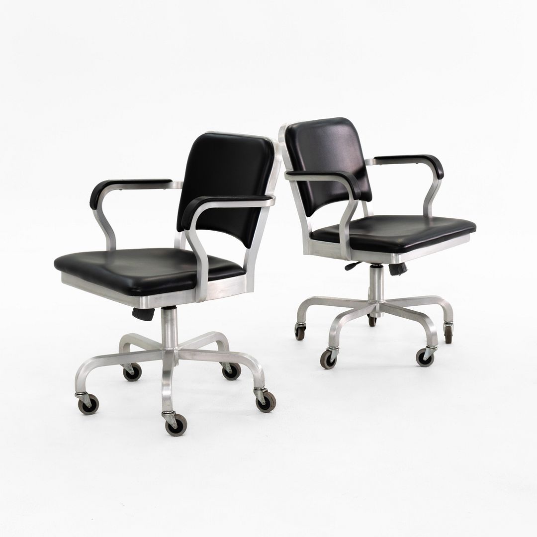 Navy Officer Swivel Task Chair