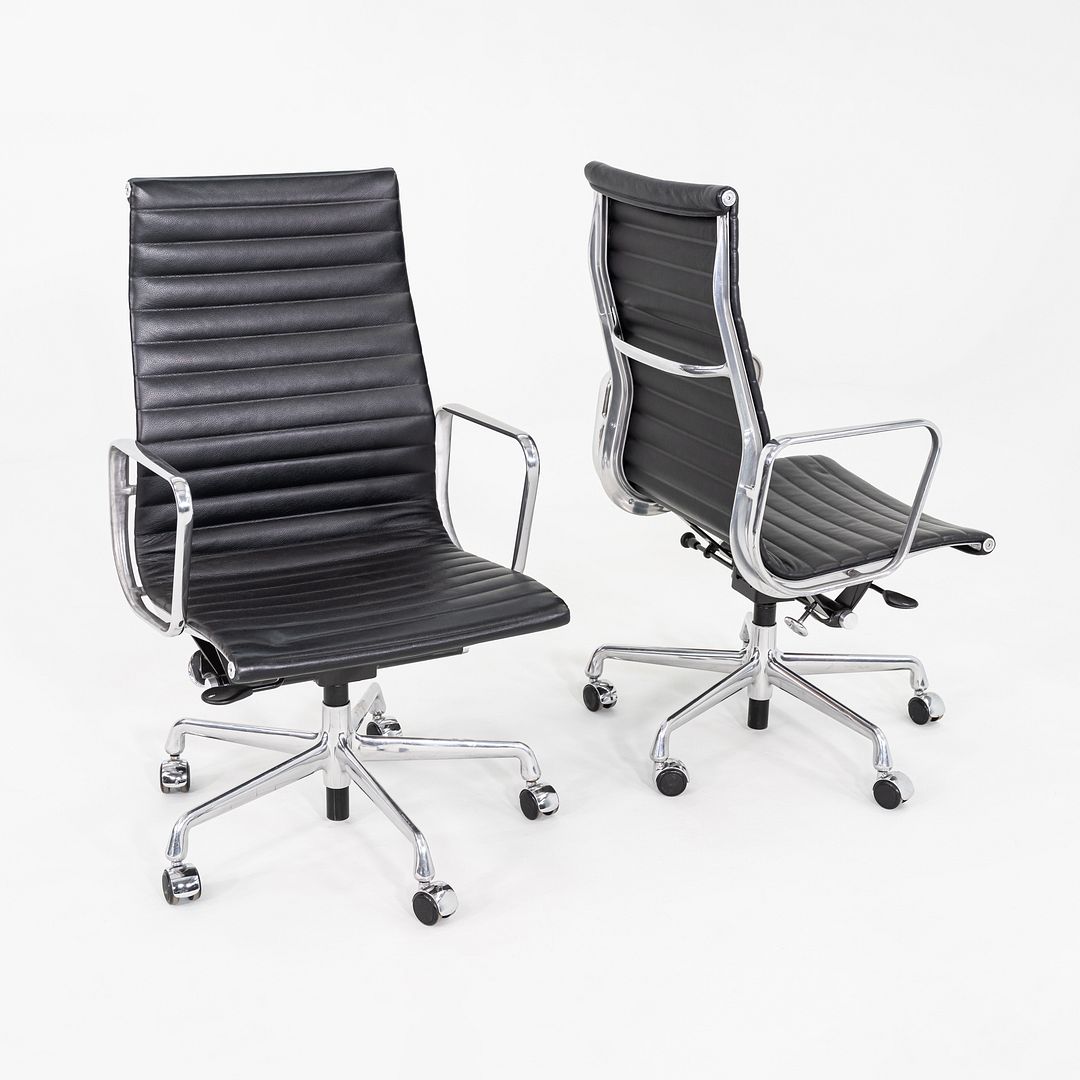 Aluminum Group Executive Desk Chair, Model EA337