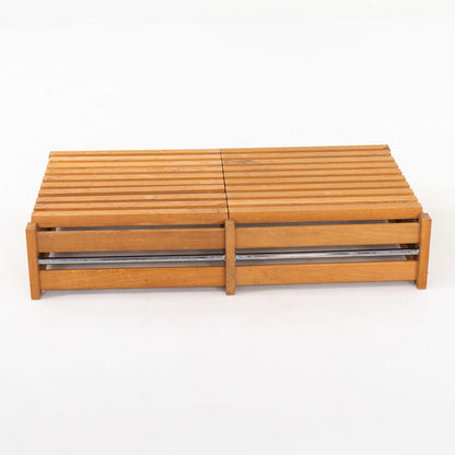Wooden Slat Coffee Table