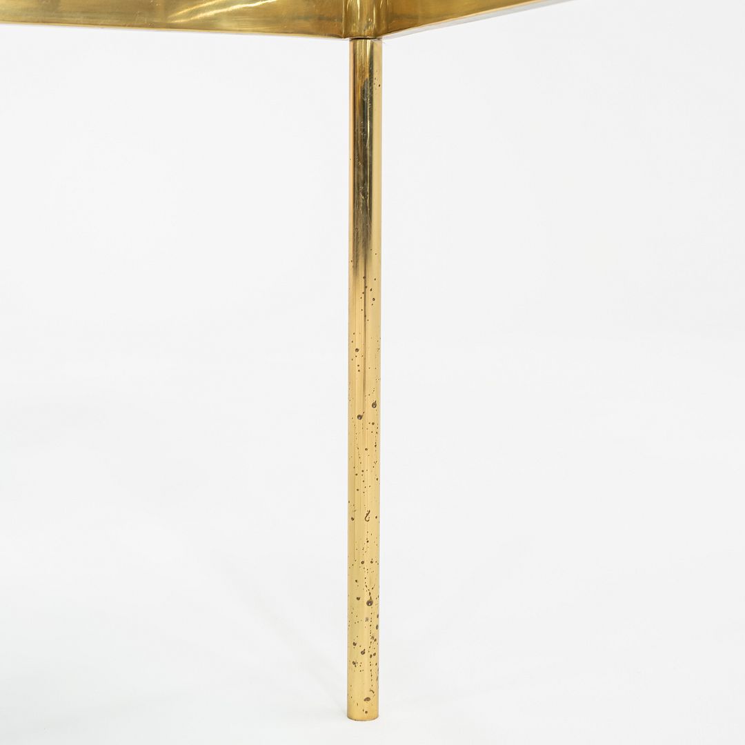 Bronze and Glass Side Table