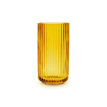 Lyngby Porcelaen Vase — Amber