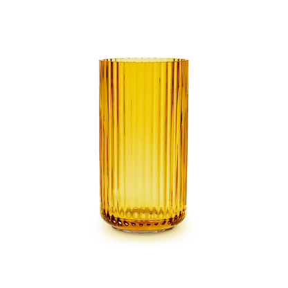 Lyngby Porcelaen Vase — Amber