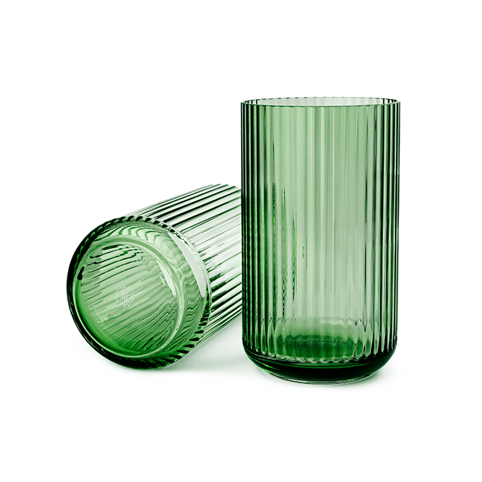 Lyngby Porcelaen Vase — Green