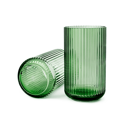 Lyngby Porcelaen Vase — Green