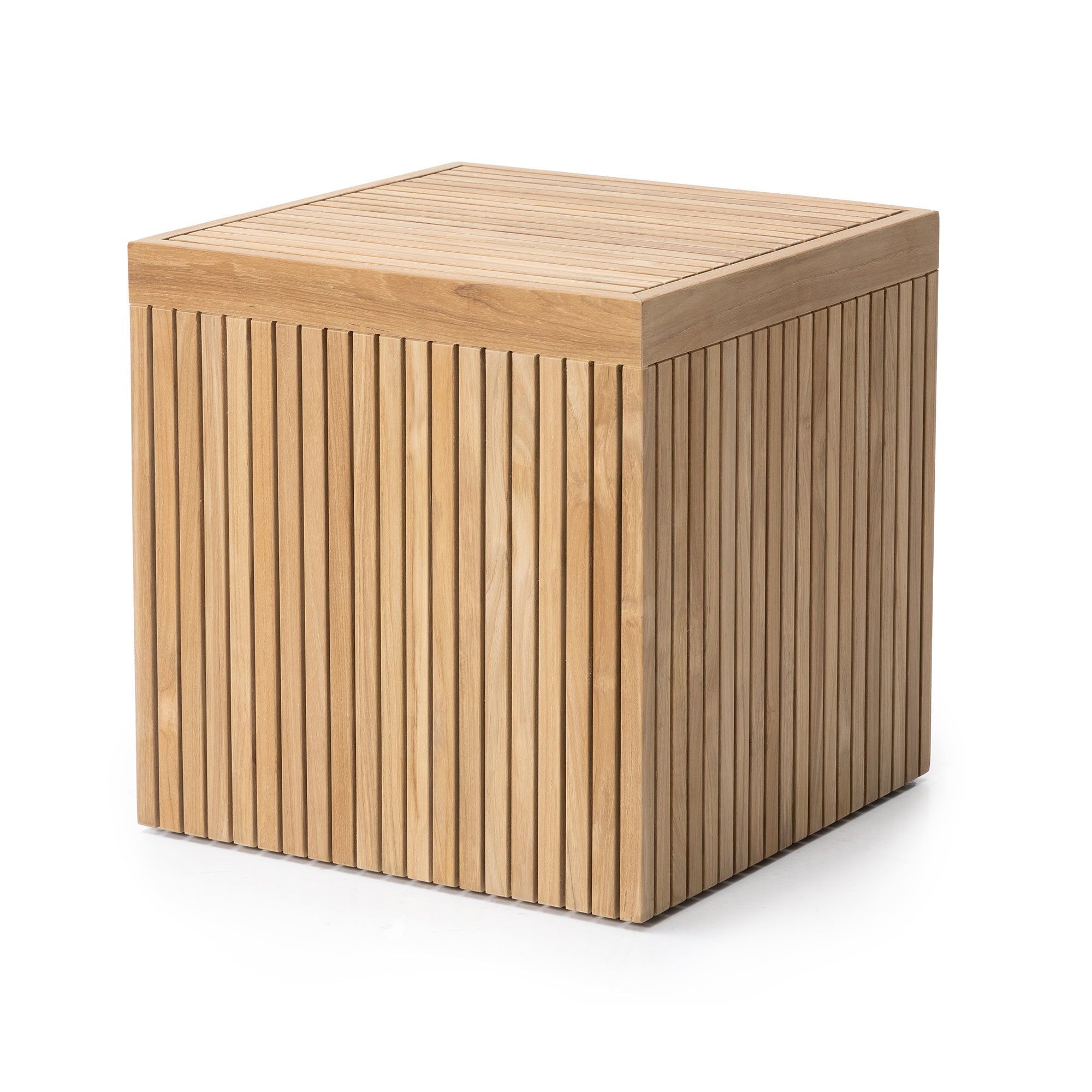 Dotty Teak Cube Table