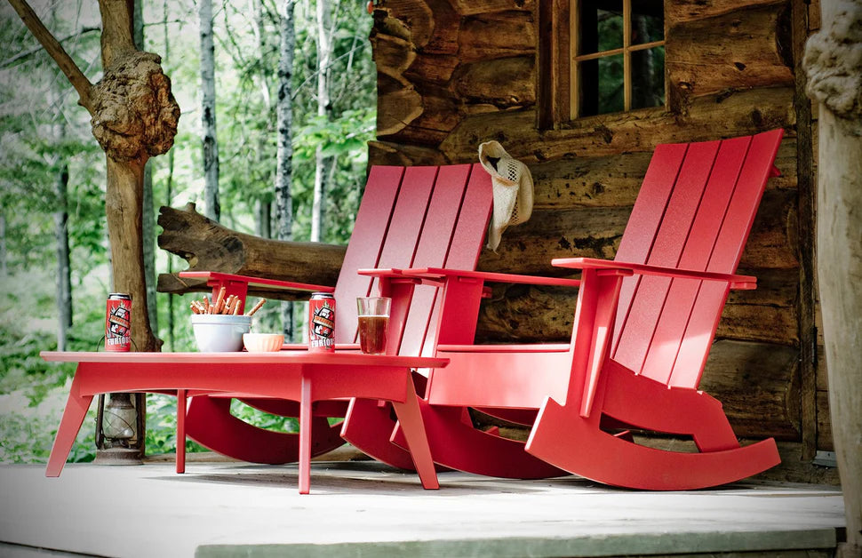 Adirondack Rocking Chair — Flat