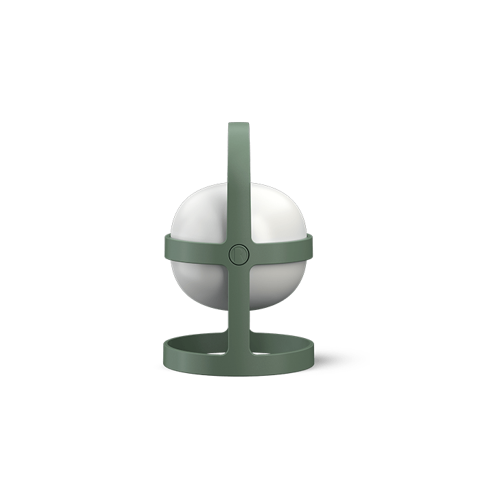 Soft Spot Solar Lamp — Pine Green