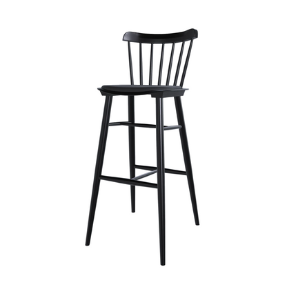 Ironica Bar and Counter Stool — Upholstered Seat